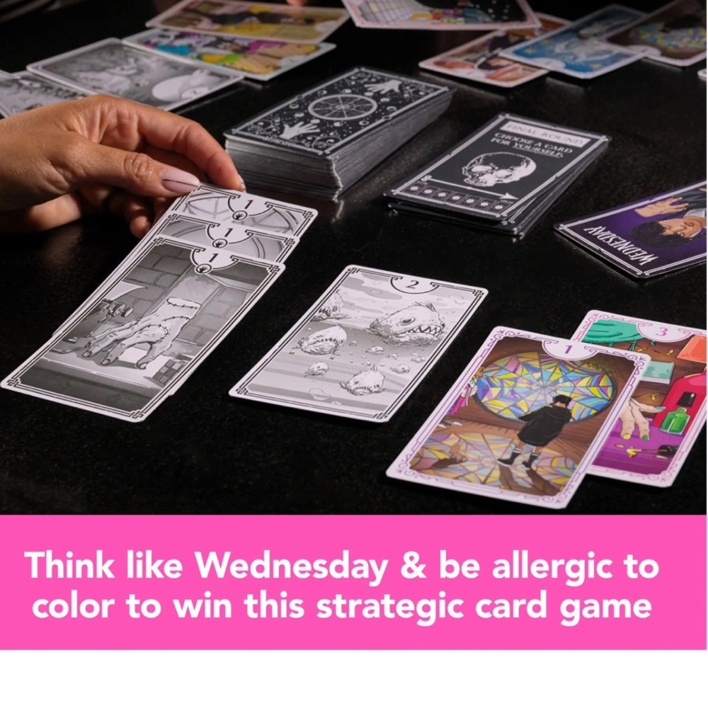 Wednesday The Card Game - Picture 3 of 9